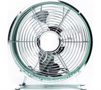 STATUS D8SCLOCKFAN1PKB 8" Desk Fan - Sea Green - BOX DAMAGE