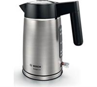 BOSCH DesignLine TWK5P480GB Jug Kettle - Black and Silver
