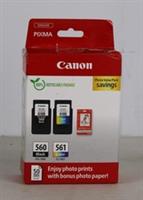 CANON PG-560 & CL-561 Black & Tri-colour Ink Cartridges - BOX DAMAGE