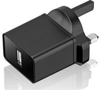 GOJI 12 W Universal USB Plug Charger - Black - BOX DAMAGE
