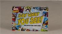 PALADONE Marvel Comics Say What You See Card Game