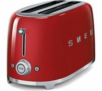 SMEG TSF02RDUK 4-Slice Toaster - Red - BOX DAMAGE