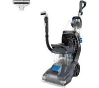 VAX SpinScrub Power Upright Carpet Cleaner - Grey and Tiger Blue -BOX DAMAGE