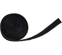 D-LINE Cable Tidy Hook and Loop Band 20 mm - 1.2 m, Black - BOX DAMAGE