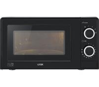 LOGIK LMB24 Compact Solo Microwave - Black - BOX DAMAGE