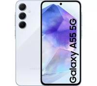 SAMSUNG Galaxy A55 5G - 128GB, Awesome Iceblue - REFURB-C