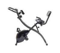 NEW IMAGE Slim Cycle 2-in-1 Exercise Bike - Black - BOX DAMAGE