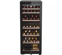 HAIER HWS77GDAU1 Dual Zone Wine Cooler - Black - REFURB-C