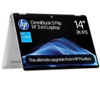 HP OmniBook 5 Flip 14" 2 in 1 Laptop - Intel Core i3, 512 GB SSD, Silver