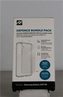 ZAGG Defence Galaxy A35 Clear Case & Screen Protector Bundle - Clear
