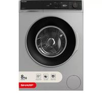 SHARP ES-NFA814BA1NA-EN 8 kg 1400 Spin Washing Machine - Silver - REFURB-B
