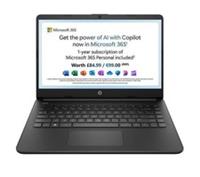 HP 14s-dq0550sa 14" Laptop - Intel Pentium Silver, 128 GB SSD - REFURB-B