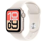 APPLE Watch SE 3 - Starlight with Starlight Sport Band, S/M