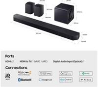 SAMSUNG HW-Q990F/XU 11.1.4 Wireless Sound Bar - BOX DAMAGE