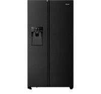 HISENSE RS694N4TFE A-Style Fridge Freezer - Black Stainless Steel - REFURB-C