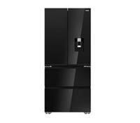 HAIER Series 7 HFKR7819DWGB Fridge Freezer - Obsidian Black Glass - REFURB-B