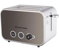 RUSSELL HOBBS Distinctions 2-Slice Toaster - Titanium - BOX DAMAGE