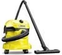KARCHER WD 2 Plus Cylinder Wet & Dry Vacuum Cleaner - Yellow & Black