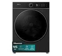 HISENSE WD5I9043BBFS WiFi-enabled 9 kg Washer Dryer - Black - REFURB-B