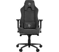 AROZZI Vernazza Soft Fabric Gaming Chair - Dark Grey - BOX DAMAGE