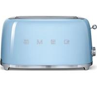 SMEG TSF02PBUK 4-Slice Toaster Pastel Blue Bagel Function - BOX DAMAGE