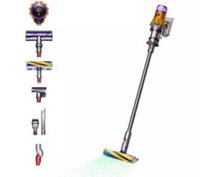 DYSON V12 Absolute Cordless Vacuum Cleaner - Nickel - Yellow - BOX DAMAGE