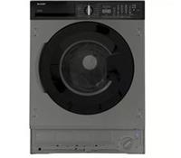 SHARP ES-SIL914BIA-EN Integrated 9 kg Washing Machine Inox - REFURB-C