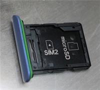 Genuine Sony Xperia 10 Blue dual SIM card tray