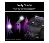 LG XBOOM RNC7 Bluetooth Megasound Party Speaker