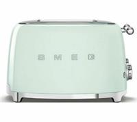 SMEG 50's Retro Style TSF03PGUK 4-Slice Toaster - Green - BOX DAMAGE