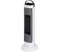 LOGIK L20CTH23 Portable Hot & Cool Ceramic Fan Heater - White - BOX DAMAGE