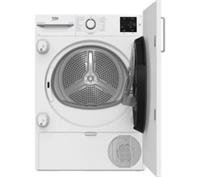 BEKO B300 Series NTIKP81131W Integrated 8 kg Tumble Dryer - White - REFURB-A