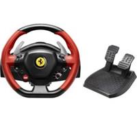 THRUSTMASTER Racing Wheel & Pedals Black & Red BOX DAMAGE