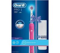 ORAL B CrossAction Pro 1 680 Electric Toothbrush - Pink - BOX DAMAGE