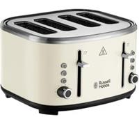 RUSSELL HOBBS Stylevia 26291 4-Slice Toaster, Cream - BOX DAMAGE