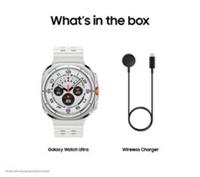 SAMSUNG Galaxy Watch Ultra (2025) LTE with Bixby - Titanium White, 47 mm