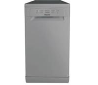 HOTPOINT HP2FE10CS90SUK Slimline Dishwasher - Silver - REFURB-C