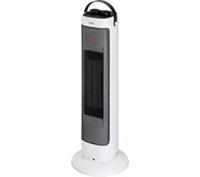 LOGIK L20CTH23 Portable Hot & Cool Ceramic Fan Heater - White - BOX DAMAGE