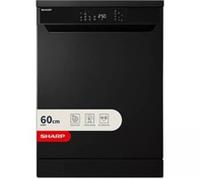 SHARP QW-NA1FF47D3M2-EN Full-size Dishwasher - Matte Black - REFURB-B