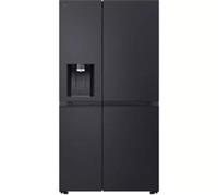 LG NatureFRESH GSLE91EVAB Fridge Freezer - Essence Black Steel - REFURB-B