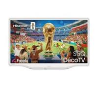 HISENSE Deco 32S5QTUK 32" Smart Full HD HDR LED TV with Freely - White