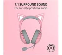RAZER Kraken Kitty V2 Wireless Gaming Headset - Pink - BOX DAMAGE