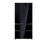 HAIER Series 7 HFR79F19DFGB Fridge Freezer - Obsidian Black Glass - REFURB-A