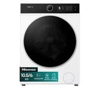 HISENSE WD5I1045BWQ WiFi-enabled 10.5 kg Washer Dryer - White - REFURB-C