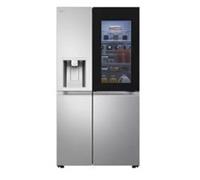 LG InstaView GSXE90BSDD American Fridge Freezer - Brushed Steel - REFURB-B