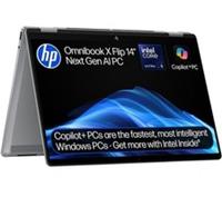HP OmniBook X Flip 14 2 in 1 Laptop, Intel Core Ultra 5 - BOX DAMAGE
