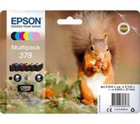 EPSON 378 Squirrel 6-colour Ink Cartridges - Multipack - BOX DAMAGE