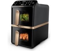 PHILIPS 4000 Series NA462/79 Stacked Dual Basket Air Fryer - BOX DAMAGE