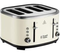 RUSSELL HOBBS Stylevia 26291 4-Slice Toaster, Cream