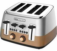 TEFAL Avanti Classic TT780F40 4-Slice Toaster - Copper BOX DAMAGE - Currys